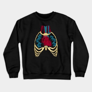 Orchid flower thorax Crewneck Sweatshirt